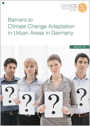Report: Barriers to Climate Change Adaptation in Urban Areas in Germany